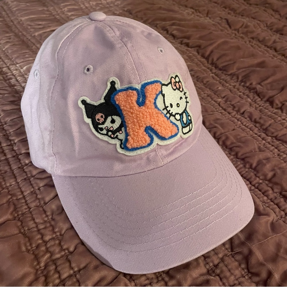 kuromi hello kitty hat